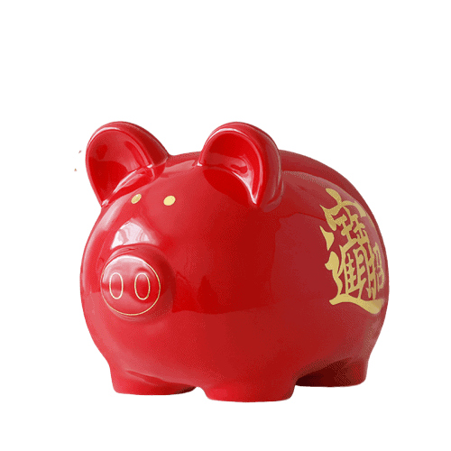 Porquinho Da Sorte Chinês
