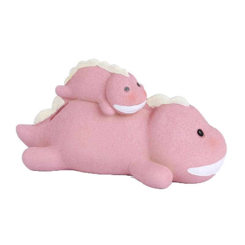 Mealheiro Dinossauro Cor-De-Rosa