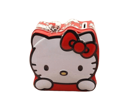 Mealheiro Metálico Hello Kitty