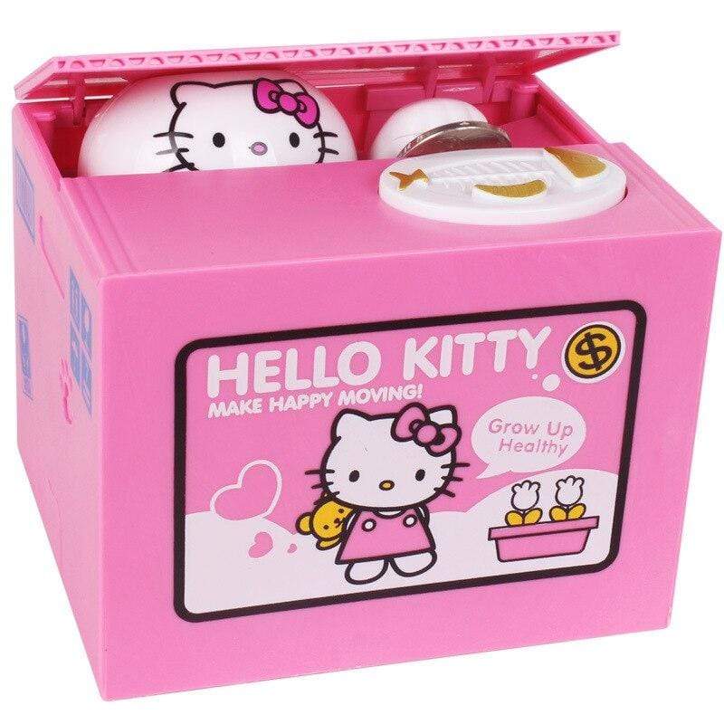Mealheiro De Plástico Da Hello Kitty