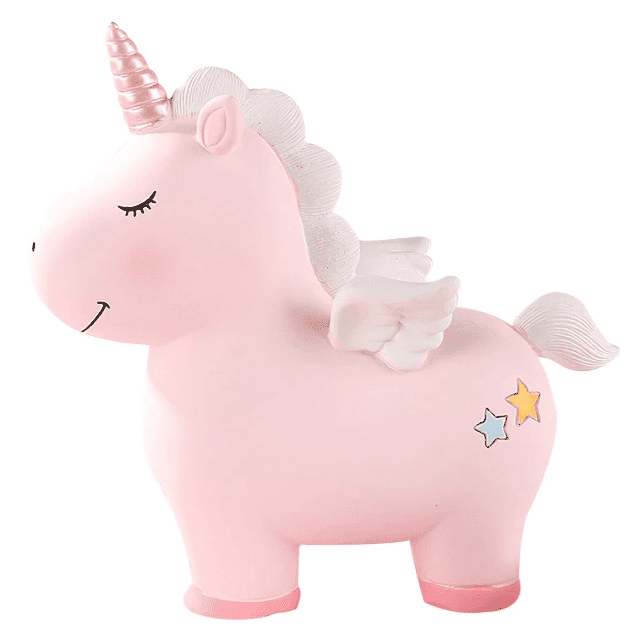 Mealheiro De Unicórnio Cor-De-Rosa