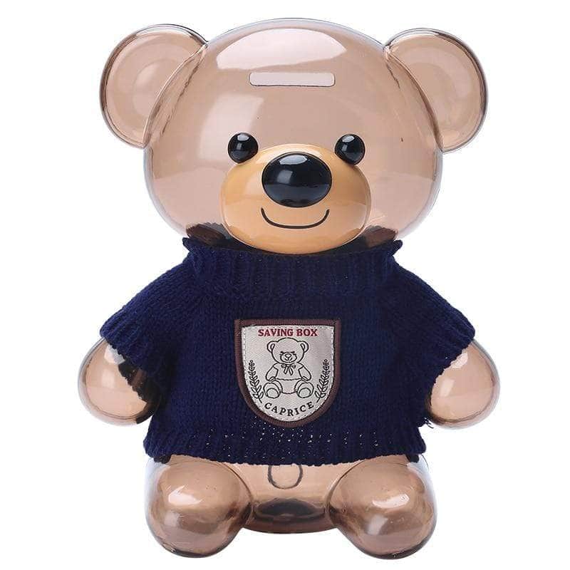 Mealheiro Com Ursinho De Peluche