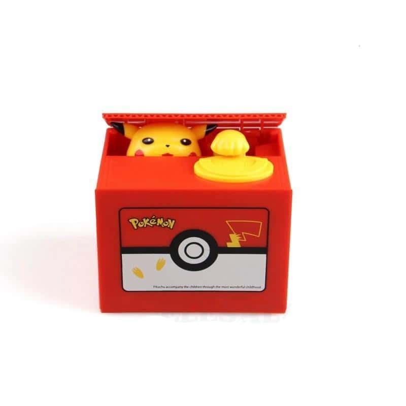 Mealheiro Do Pikachu Ladrão De Moedas