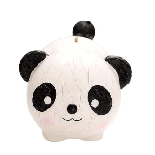 Mealheiro Panda Em Plástico
